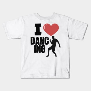 I love dancing men Kids T-Shirt